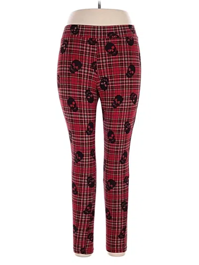Pre-owned Torrid Casual Pants In Red