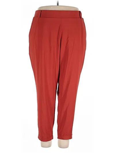 Pre-owned Torrid Casual Pants In Red