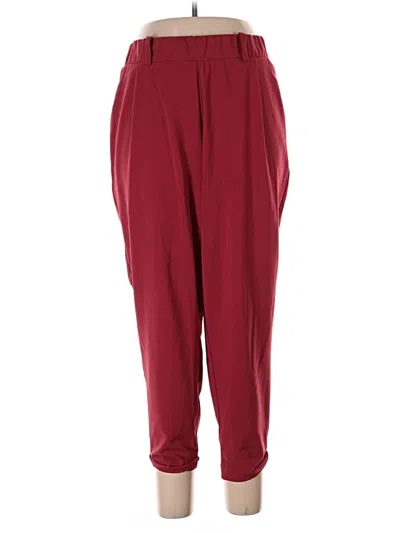 Pre-owned Torrid Casual Pants In Red