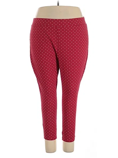 Pre-owned Torrid Casual Pants In Red