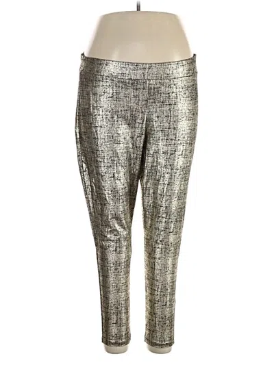 Pre-owned Torrid Casual Pants In Silver