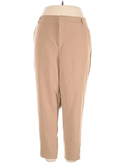 Pre-owned Torrid Casual Pants In Tan