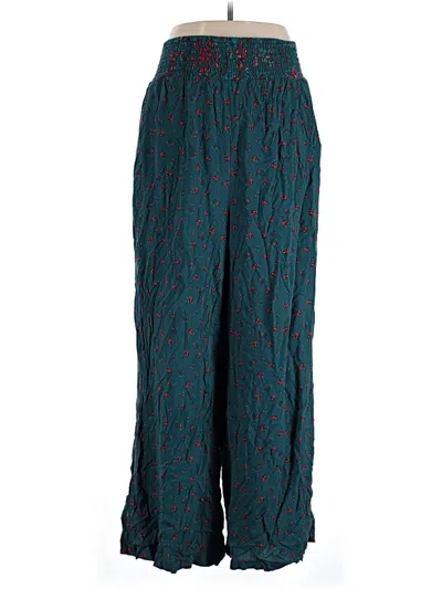 Pre-owned Torrid Casual Pants In Teal