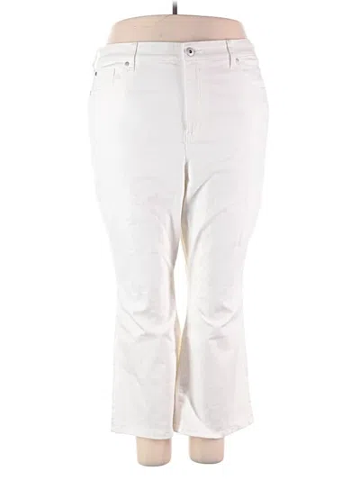 Pre-owned Torrid Casual Pants In White