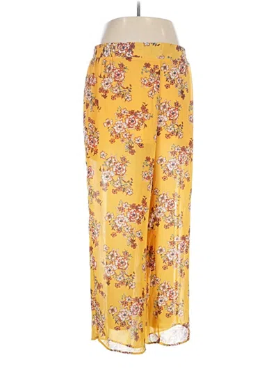 Pre-owned Torrid Casual Pants In Yellow