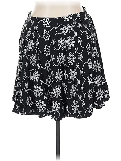 Pre-owned Torrid Casual Skirt In Black