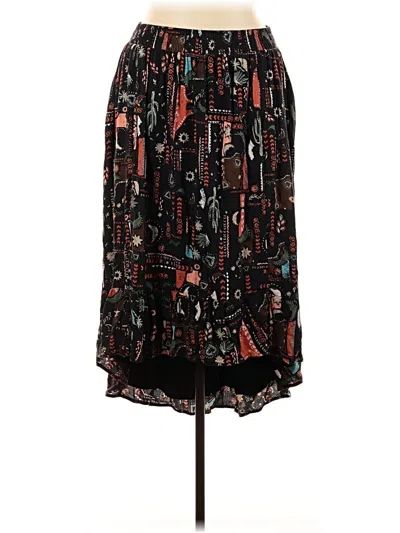 Pre-owned Torrid Casual Skirt In Black