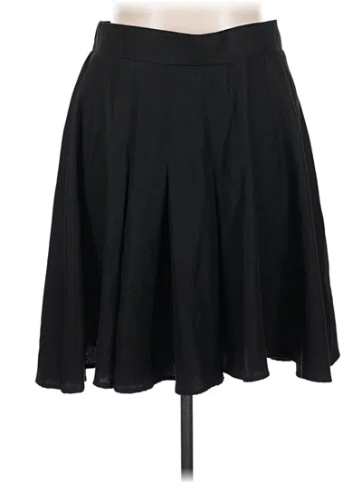 Pre-owned Torrid Casual Skirt In Black