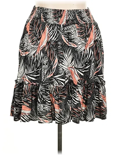 Pre-owned Torrid Casual Skirt In Black