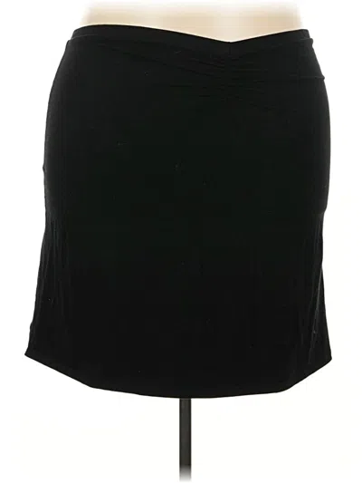Pre-owned Torrid Casual Skirt In Black