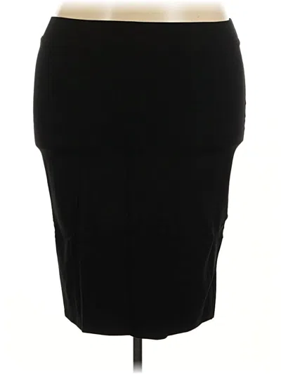 Pre-owned Torrid Casual Skirt In Black