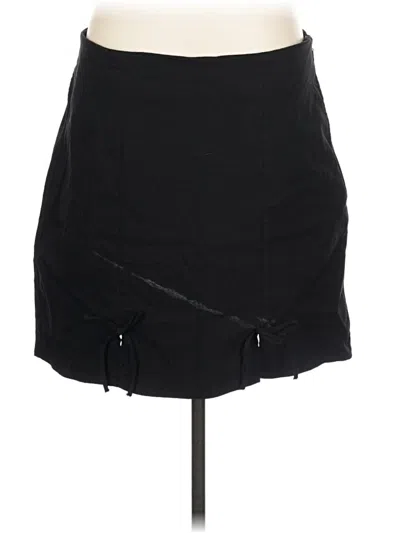 Pre-owned Torrid Casual Skirt In Black