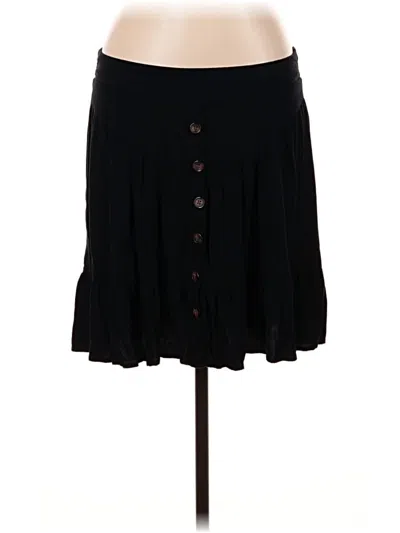 Pre-owned Torrid Casual Skirt In Black