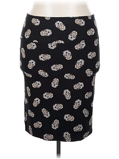Pre-owned Torrid Casual Skirt In Black