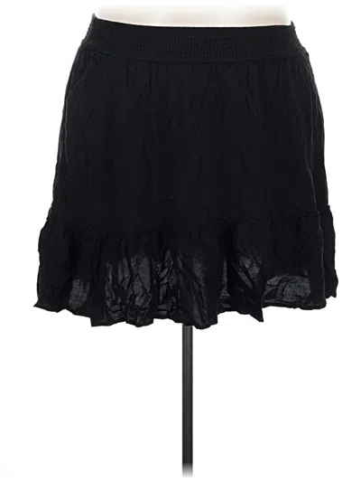Pre-owned Torrid Casual Skirt In Black