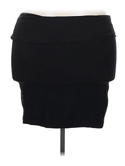 Pre-owned Torrid Casual Skirt In Black