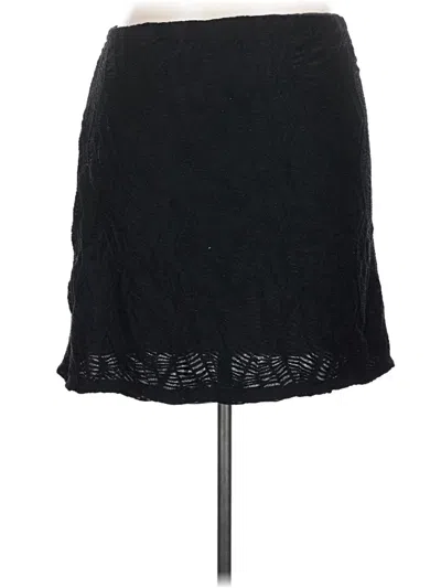 Pre-owned Torrid Casual Skirt In Black