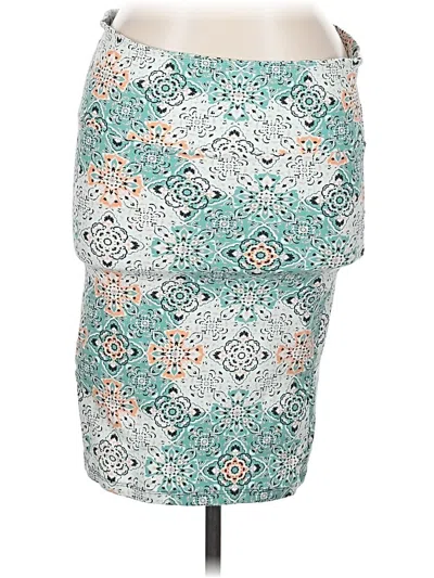 Pre-owned Torrid Casual Skirt In Blue