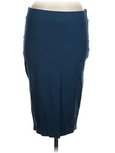 Pre-owned Torrid Casual Skirt In Blue