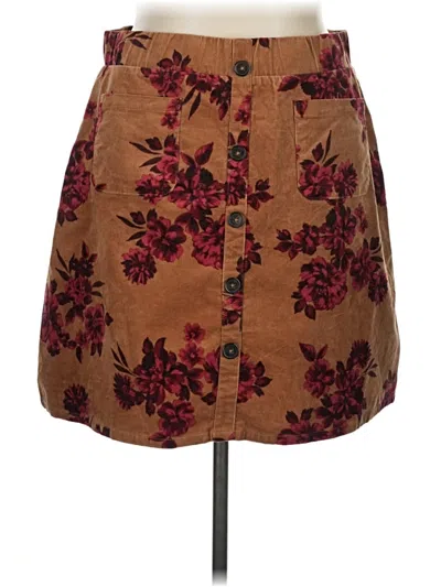 Pre-owned Torrid Casual Skirt In Brown