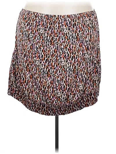 Pre-owned Torrid Casual Skirt In Brown
