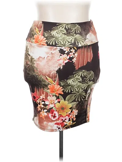 Pre-owned Torrid Casual Skirt In Brown
