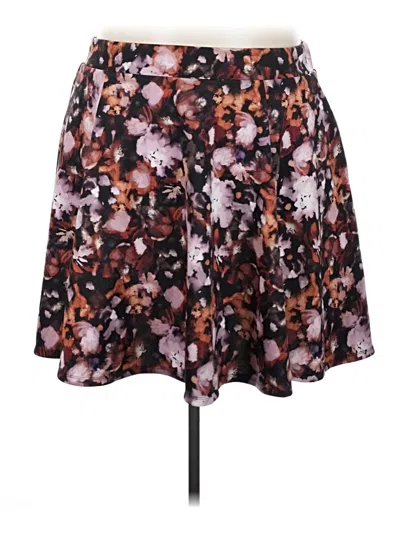 Pre-owned Torrid Casual Skirt In Brown