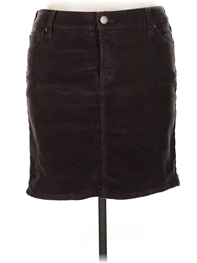 Pre-owned Torrid Casual Skirt In Brown