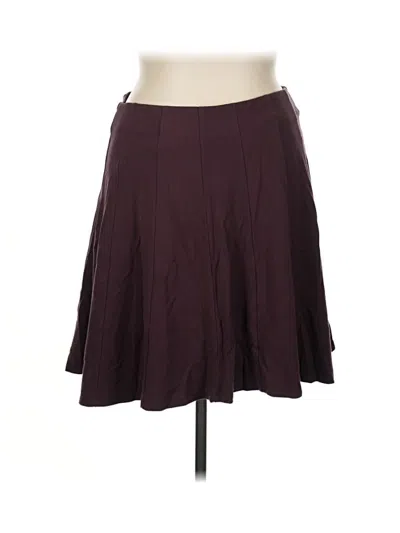 Pre-owned Torrid Casual Skirt In Burgundy