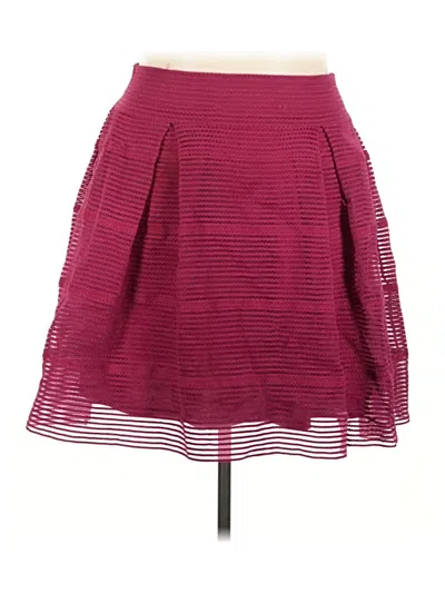 Pre-owned Torrid Casual Skirt In Burgundy