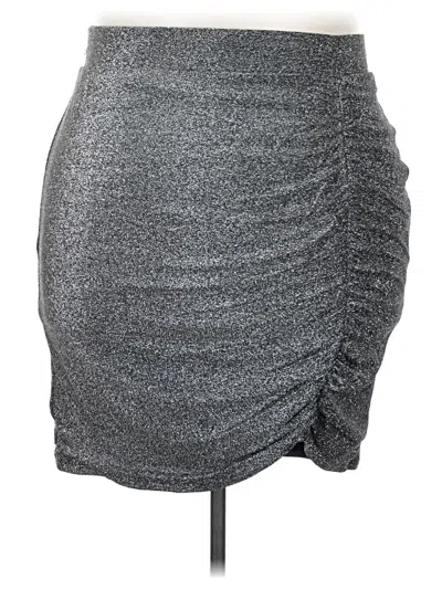 Pre-owned Torrid Casual Skirt In Gray