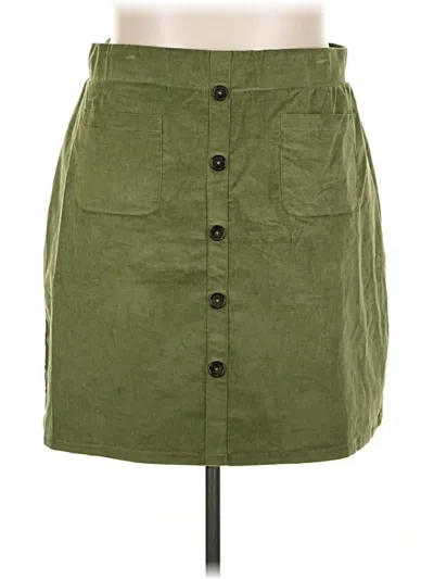 Torrid Casual Skirt In Green
