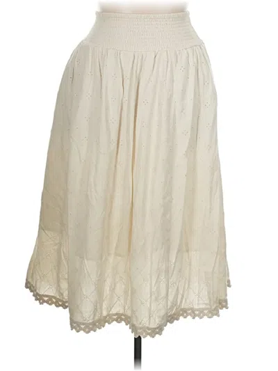 Pre-owned Torrid Casual Skirt In Ivory