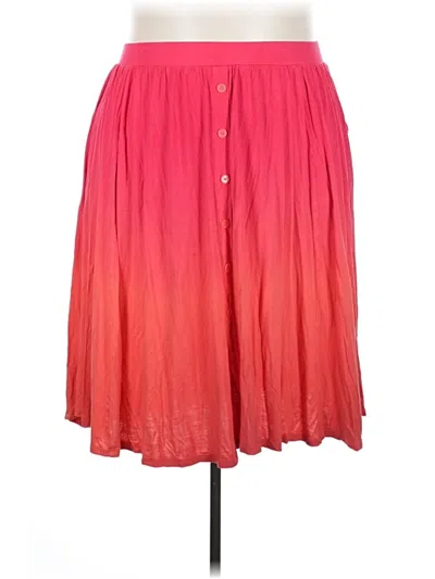 Pre-owned Torrid Casual Skirt In Pink