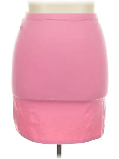 Pre-owned Torrid Casual Skirt In Pink