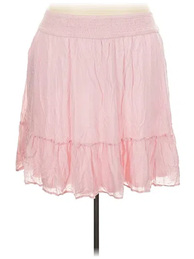 Pre-owned Torrid Casual Skirt In Pink