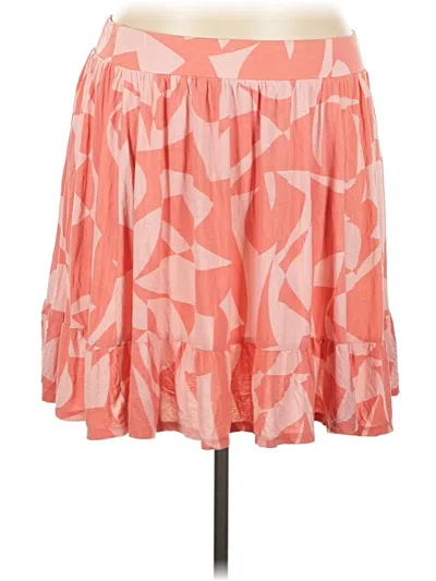 Pre-owned Torrid Casual Skirt In Pink