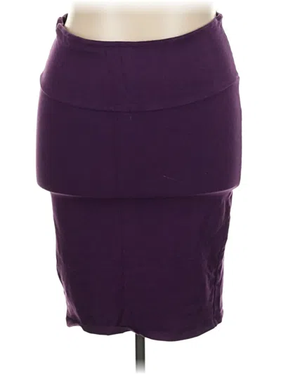 Pre-owned Torrid Casual Skirt In Purple