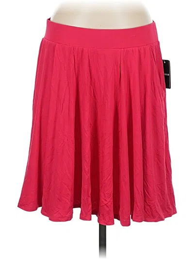 Pre-owned Torrid Casual Skirt In Red