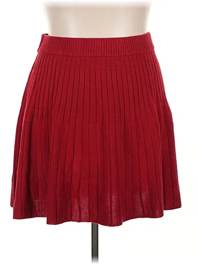 Torrid Casual Skirt In Red