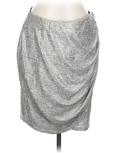 Pre-owned Torrid Casual Skirt In Silver