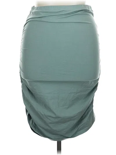 Pre-owned Torrid Casual Skirt In Teal