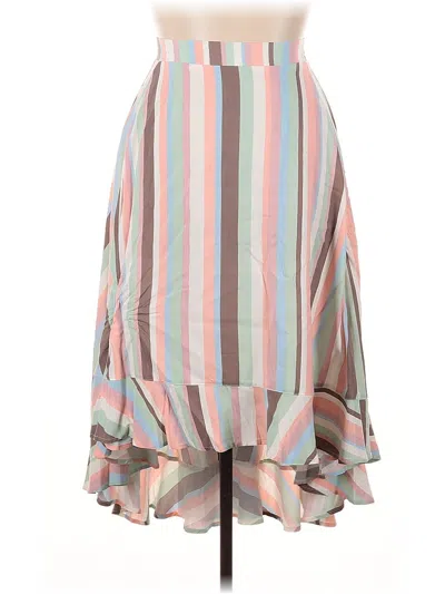 Pre-owned Torrid Casual Skirt In White