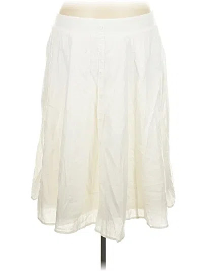 Pre-owned Torrid Casual Skirt In White