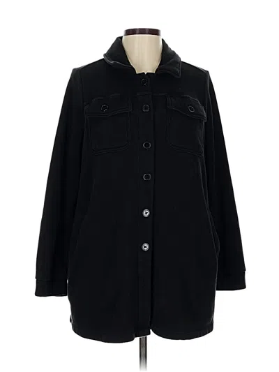 Pre-owned Torrid Coat In Black