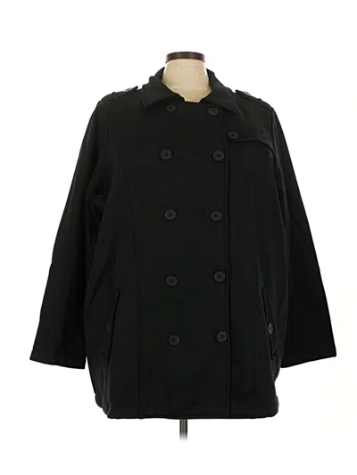 Pre-owned Torrid Coat In Black
