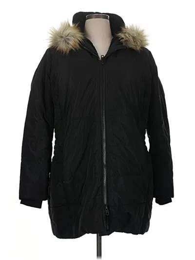 Pre-owned Torrid Coat In Black