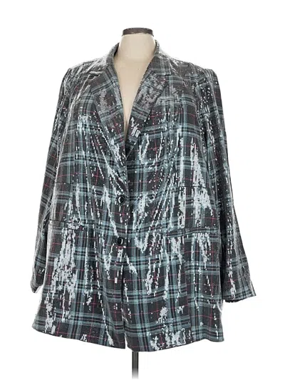 Pre-owned Torrid Coat In Blue