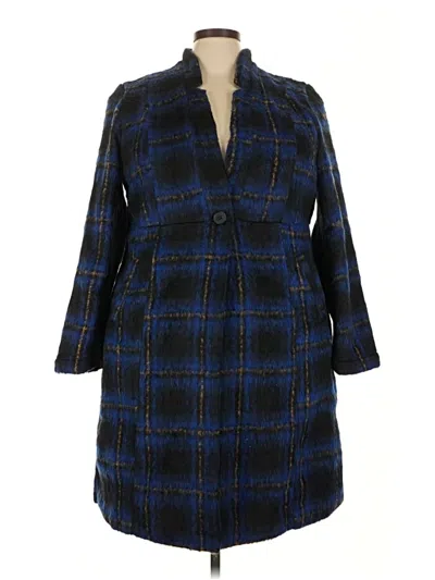 Pre-owned Torrid Coat In Blue