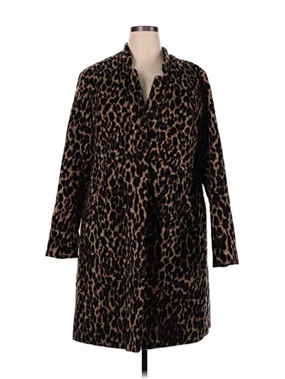Pre-owned Torrid Coat In Brown